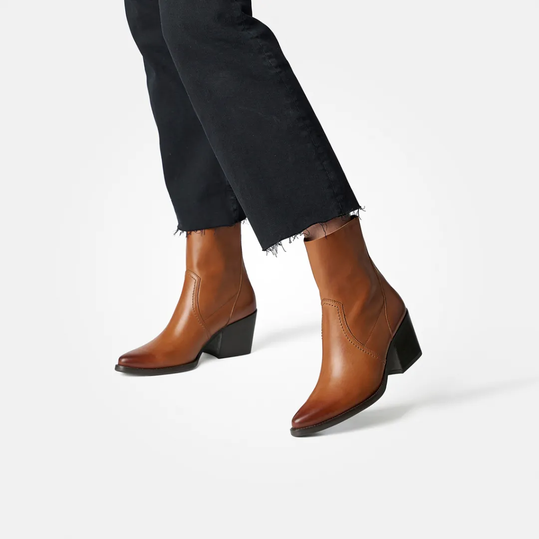 Paul Green Ankle boot Brown Outlet