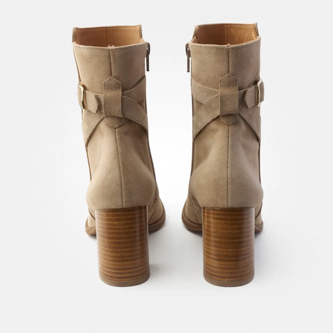 Paul Green Ankle boot Almond/ Beige Discount