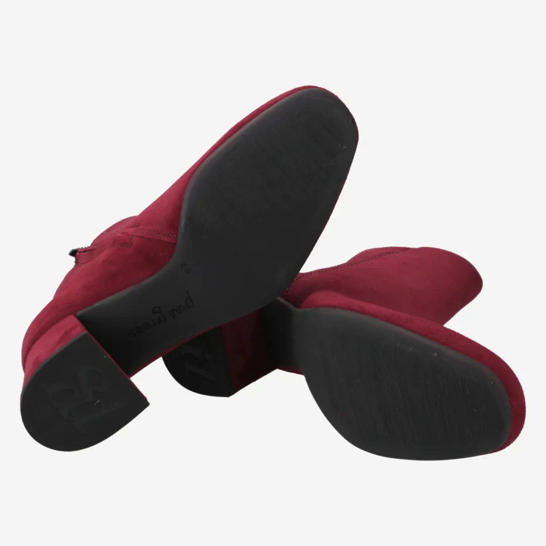 Paul Green Ankle boot Red Clearance