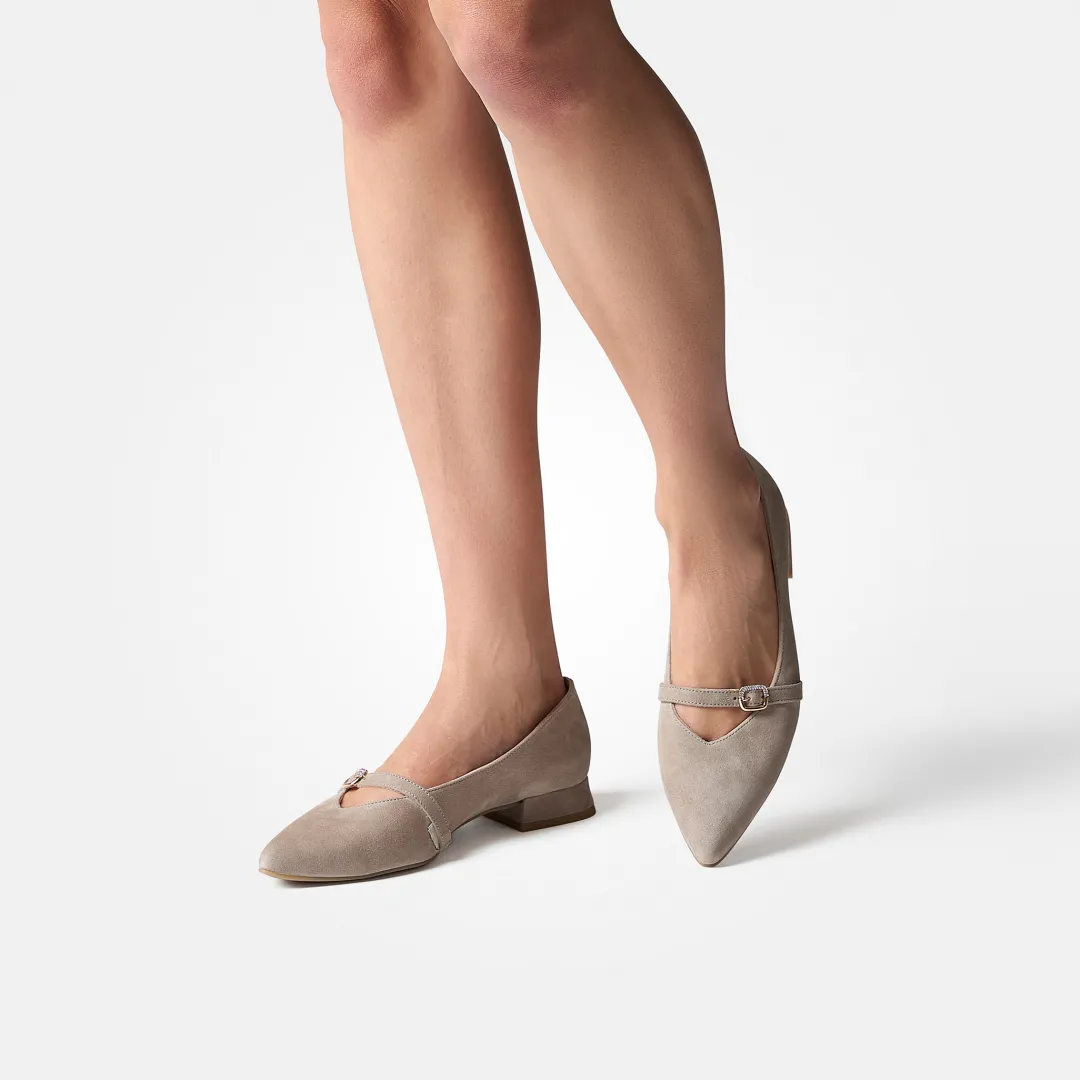 Paul Green Ballerina Beige Clearance
