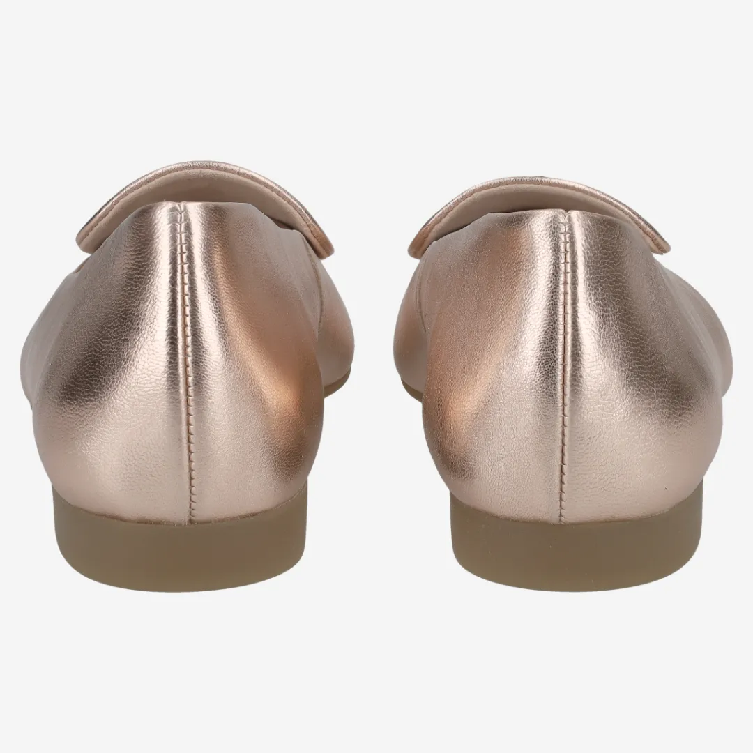 Paul Green Ballerina Beige, metallic Hot