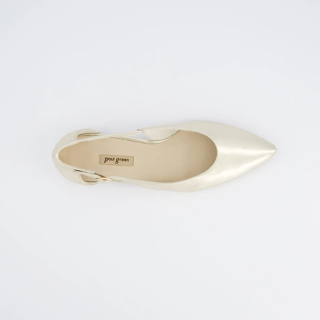 Paul Green Ballerina Gold New