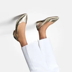 Paul Green Ballerina Gold New
