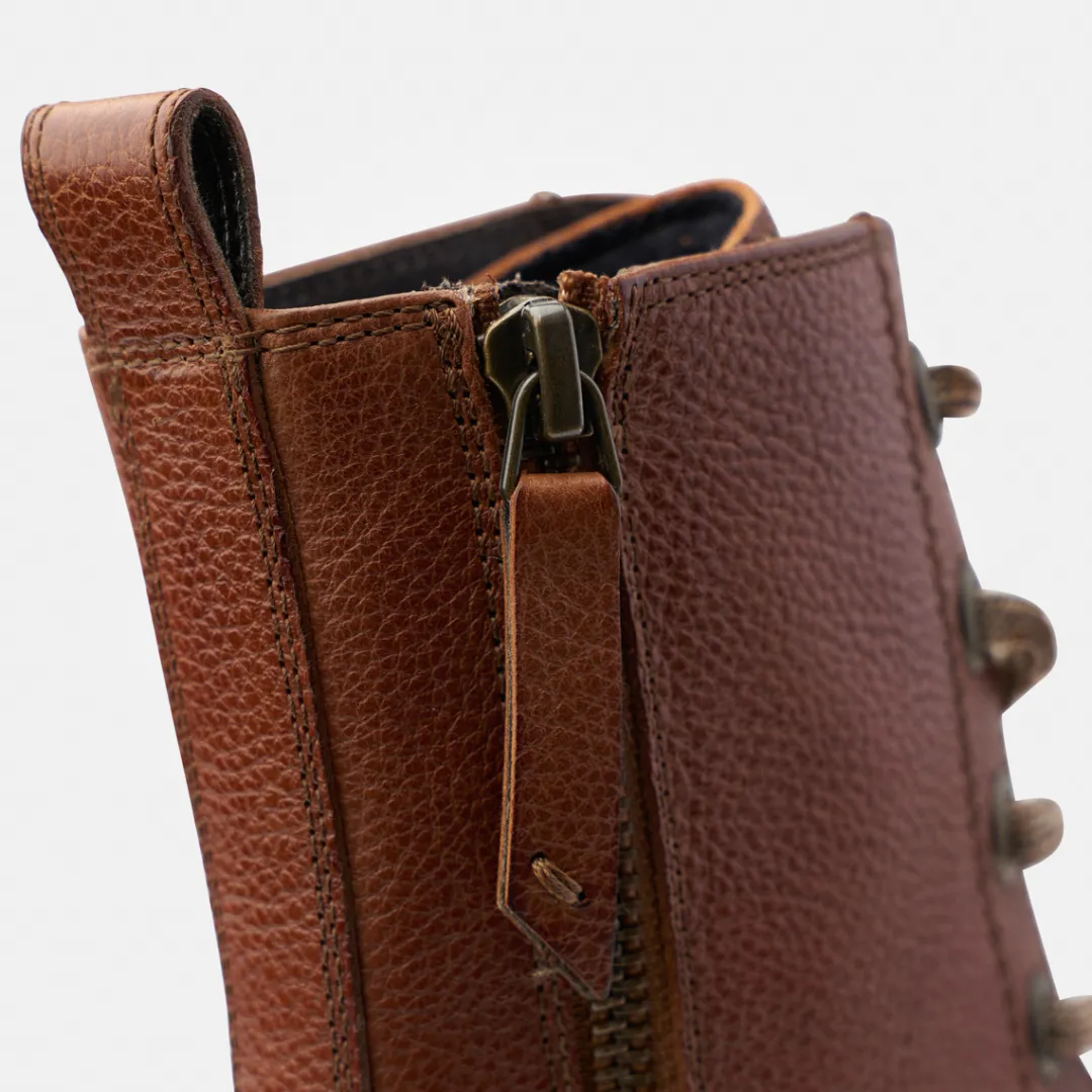 Paul Green Bootie Brown Hot