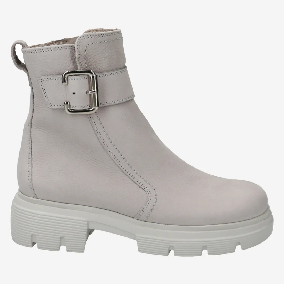 Paul Green Bootie with merino lining Gray New