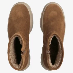 Paul Green Bootie with warm lining Brown Outlet