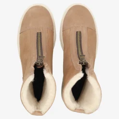 Paul Green Bootie with warm lining Brown