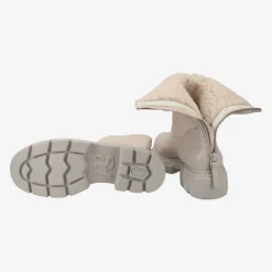 Paul Green Bootie with warm lining Beige New