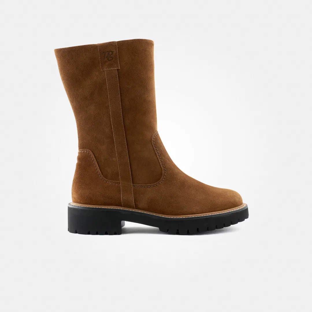 Paul Green Boots with warm lining Brown Best