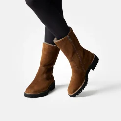 Paul Green Boots with warm lining Brown Best