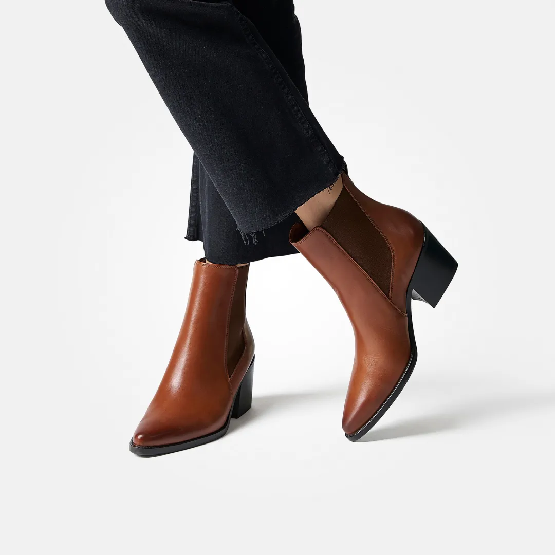 Paul Green Chelsea ankle boot Brown Hot