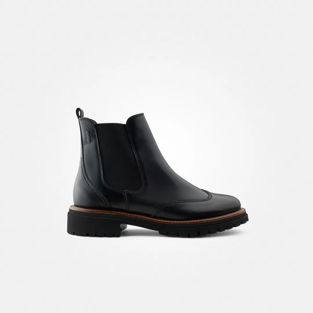 Paul Green Chelsea ankle boot with Gore-Tex Black Best