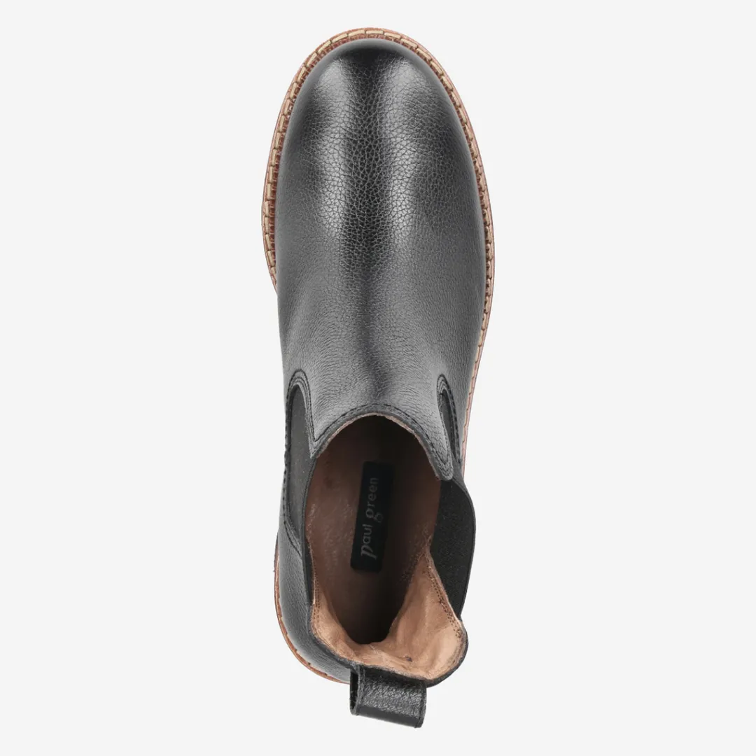 Paul Green Chelsea boots Black Discount