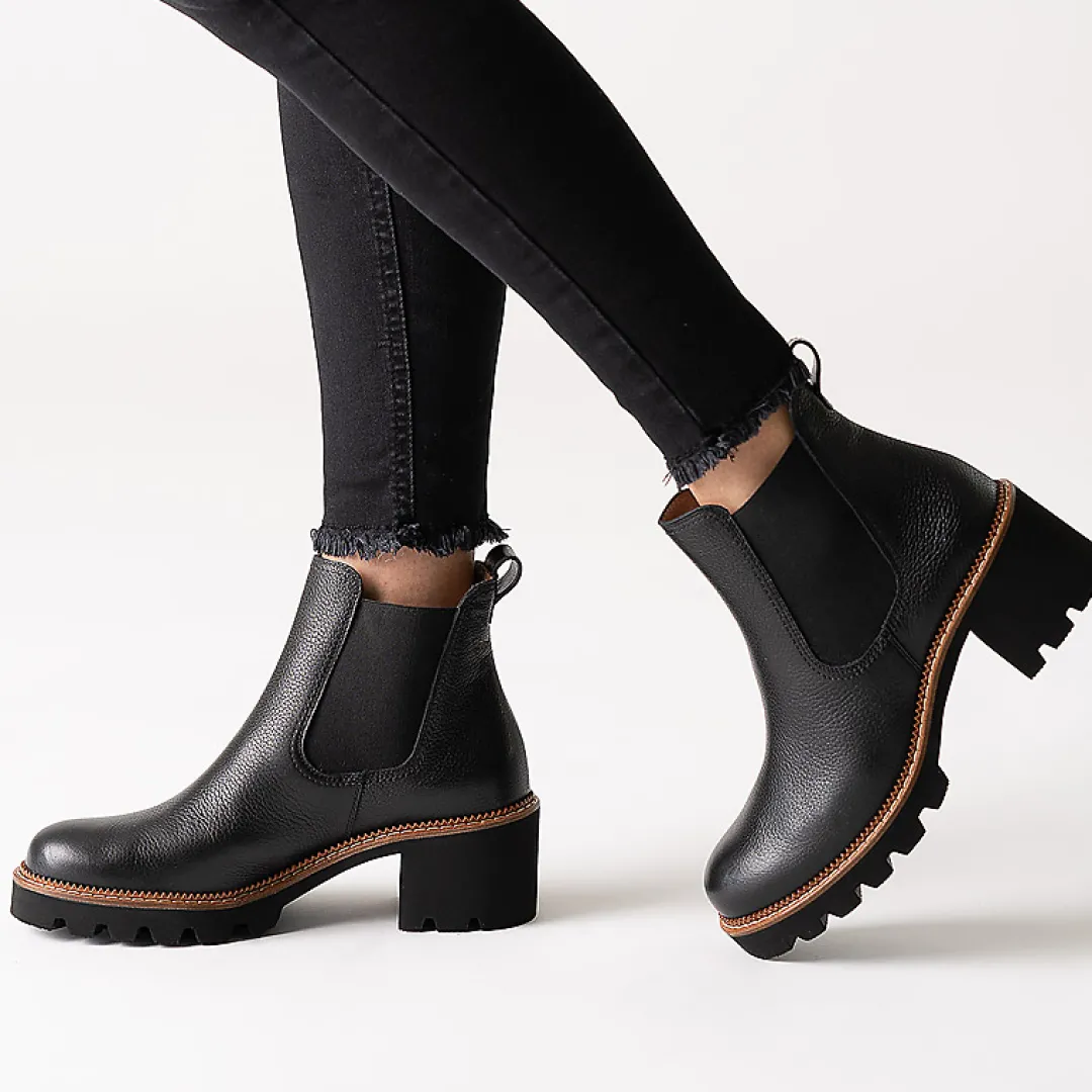 Paul Green Chelsea boots Black Discount