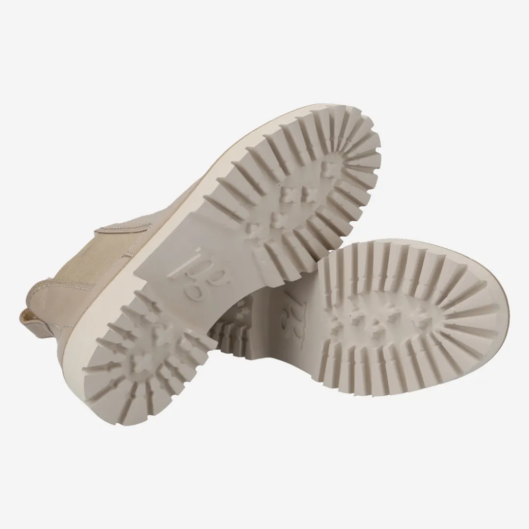 Paul Green Chelsea boots with merino warm lining Beige Online