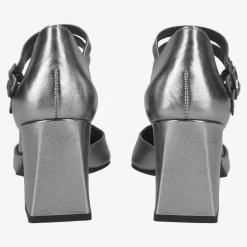 Paul Green Clasp pumps Silver Clearance