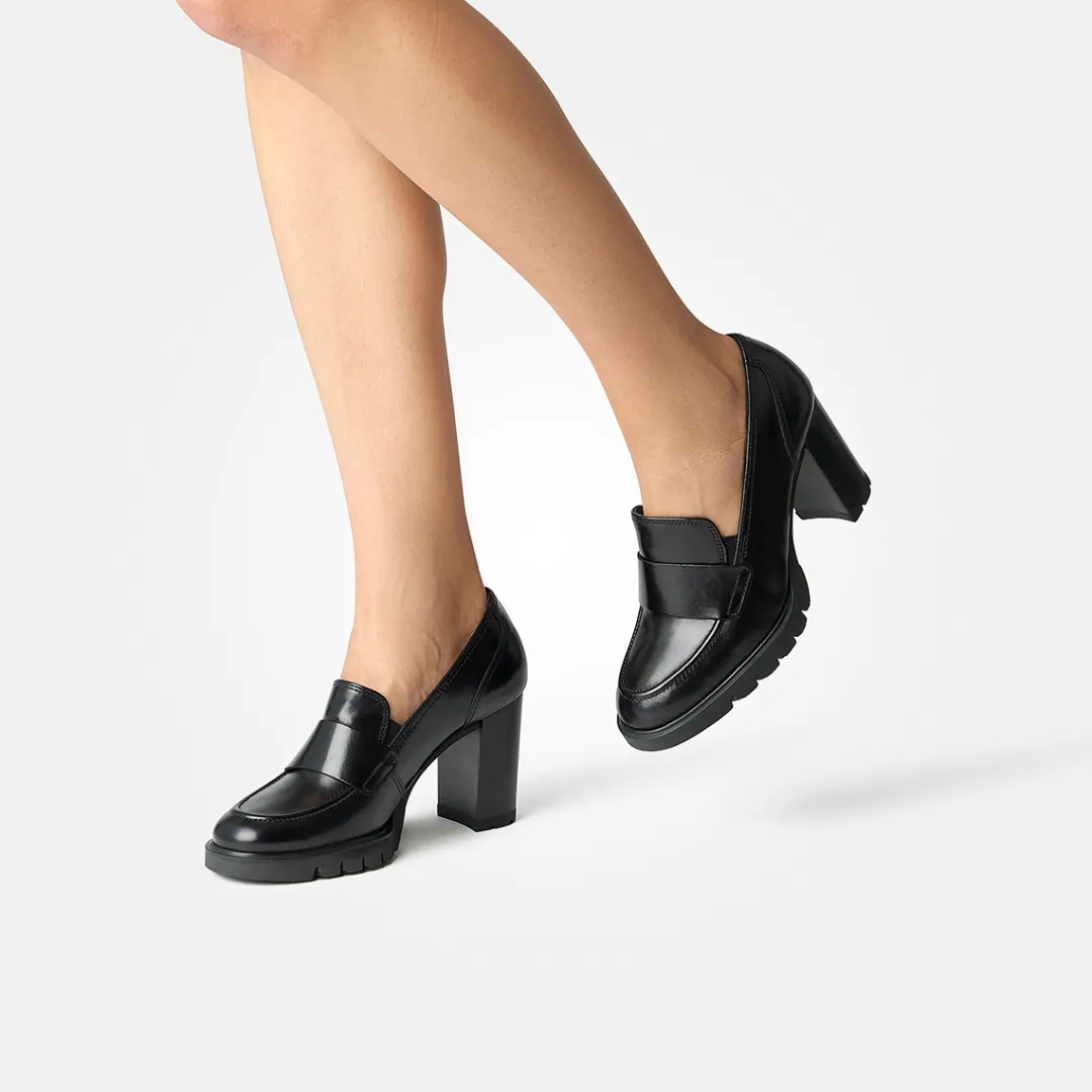 Paul Green High front pumps Black New
