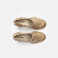 Paul Green High-front pumps Beige Sale
