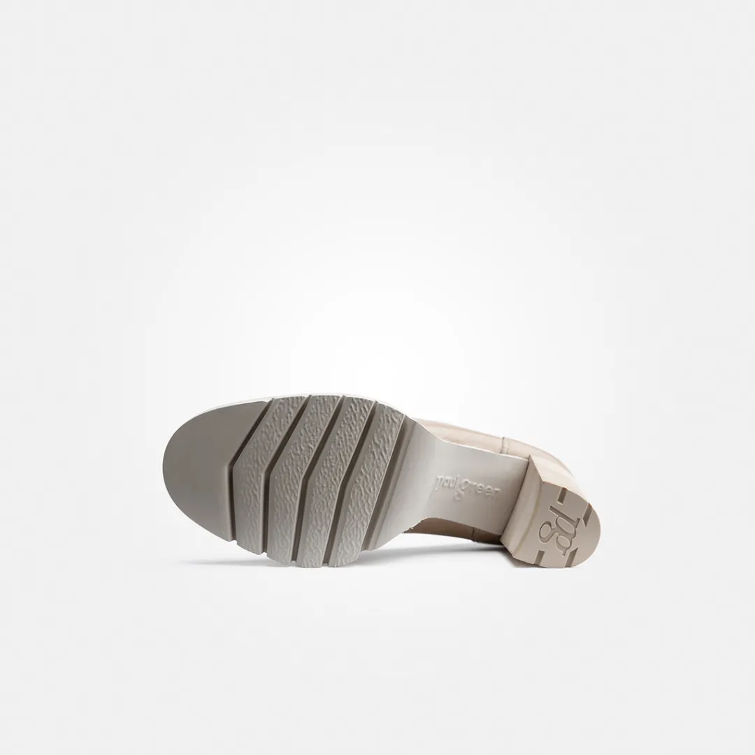 Paul Green High-front pumps Beige Sale