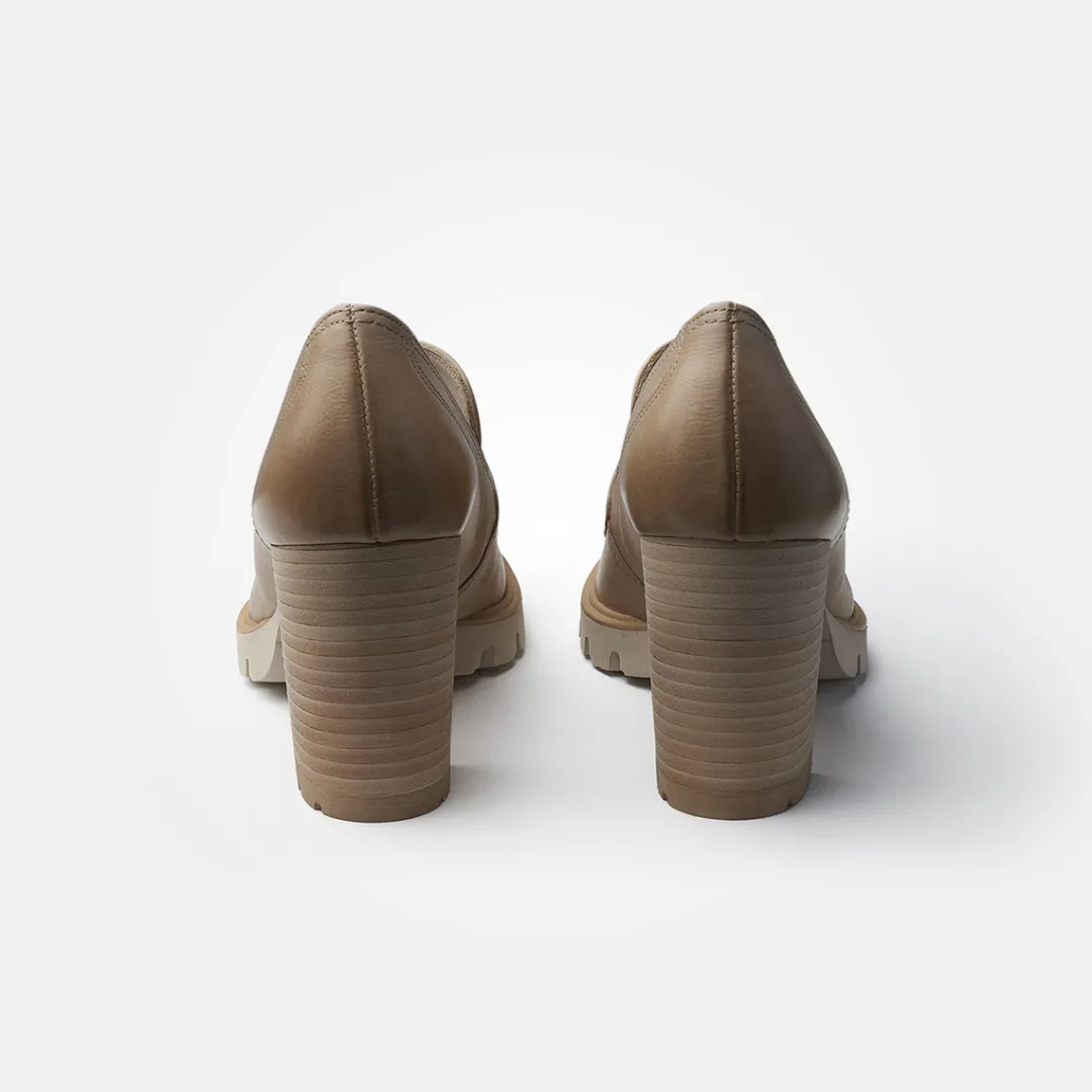 Paul Green High-front pumps Beige Sale