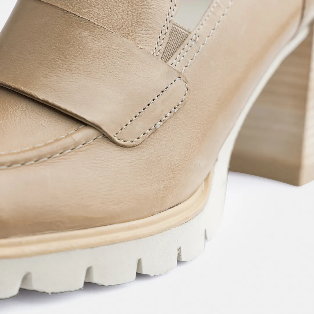 Paul Green High-front pumps Beige Sale