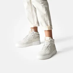 Paul Green Hightop Pauls with removable footbed White Clearance