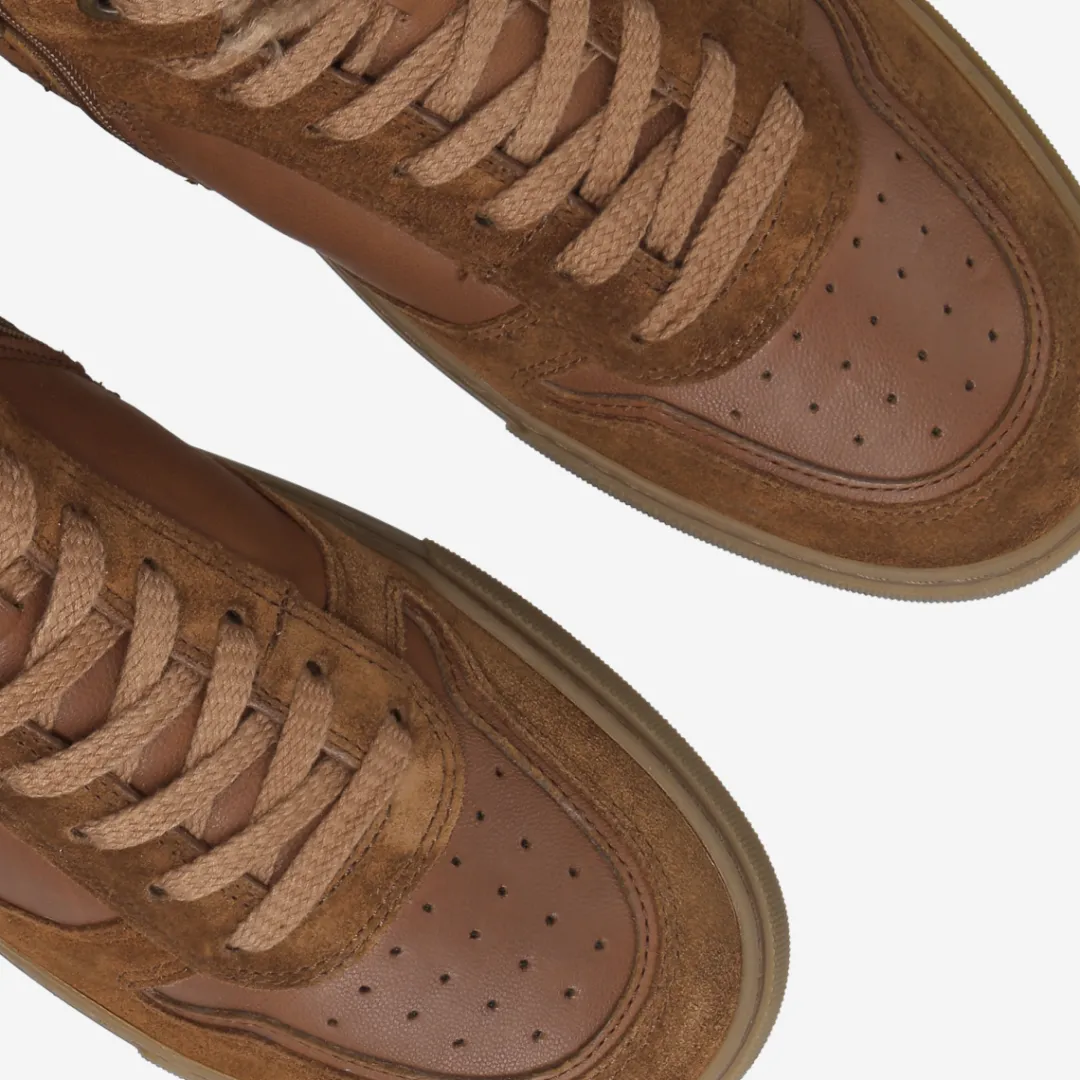 Paul Green Hightop Pauls with removable footbed Toffee/ Brown Sale
