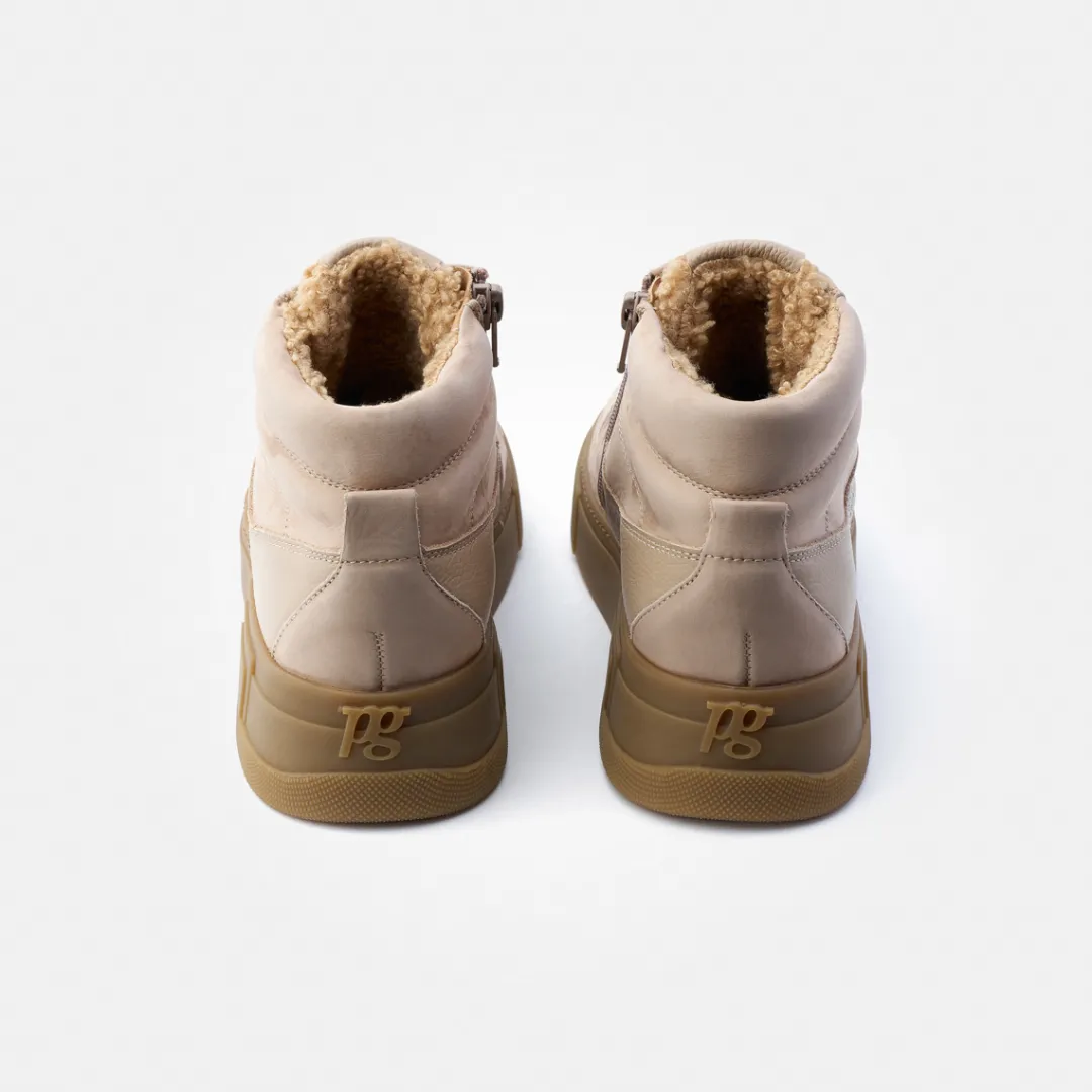 Paul Green Hightop Pauls with removable footbed Beige Outlet