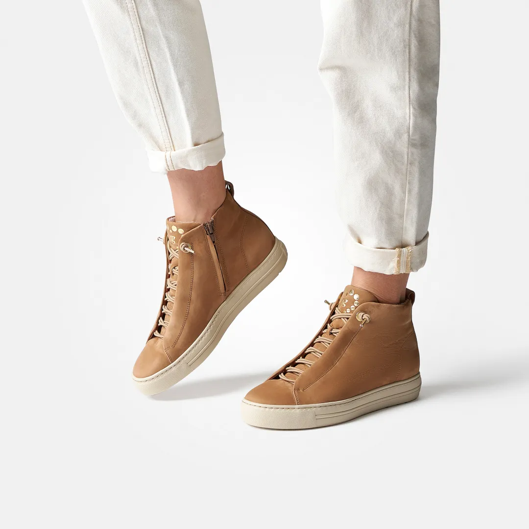 Paul Green Hightop-Pauls Brown Hot