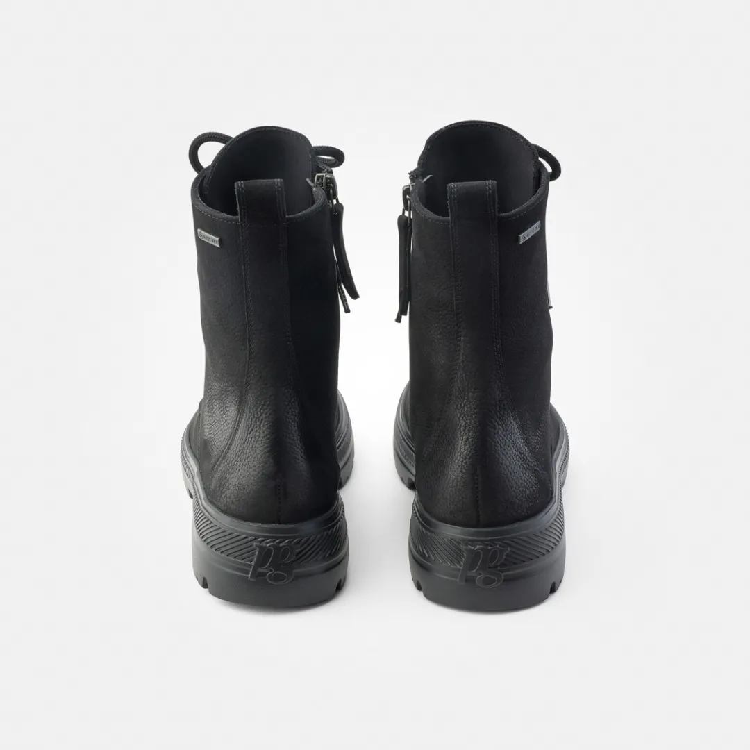 Paul Green Hightop-Pauls with Gore-Tex Black New