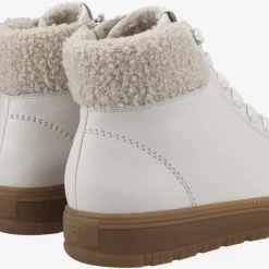 Paul Green Hightop-Pauls with RELAX-WIDTH and removable footbed Cream-white Discount