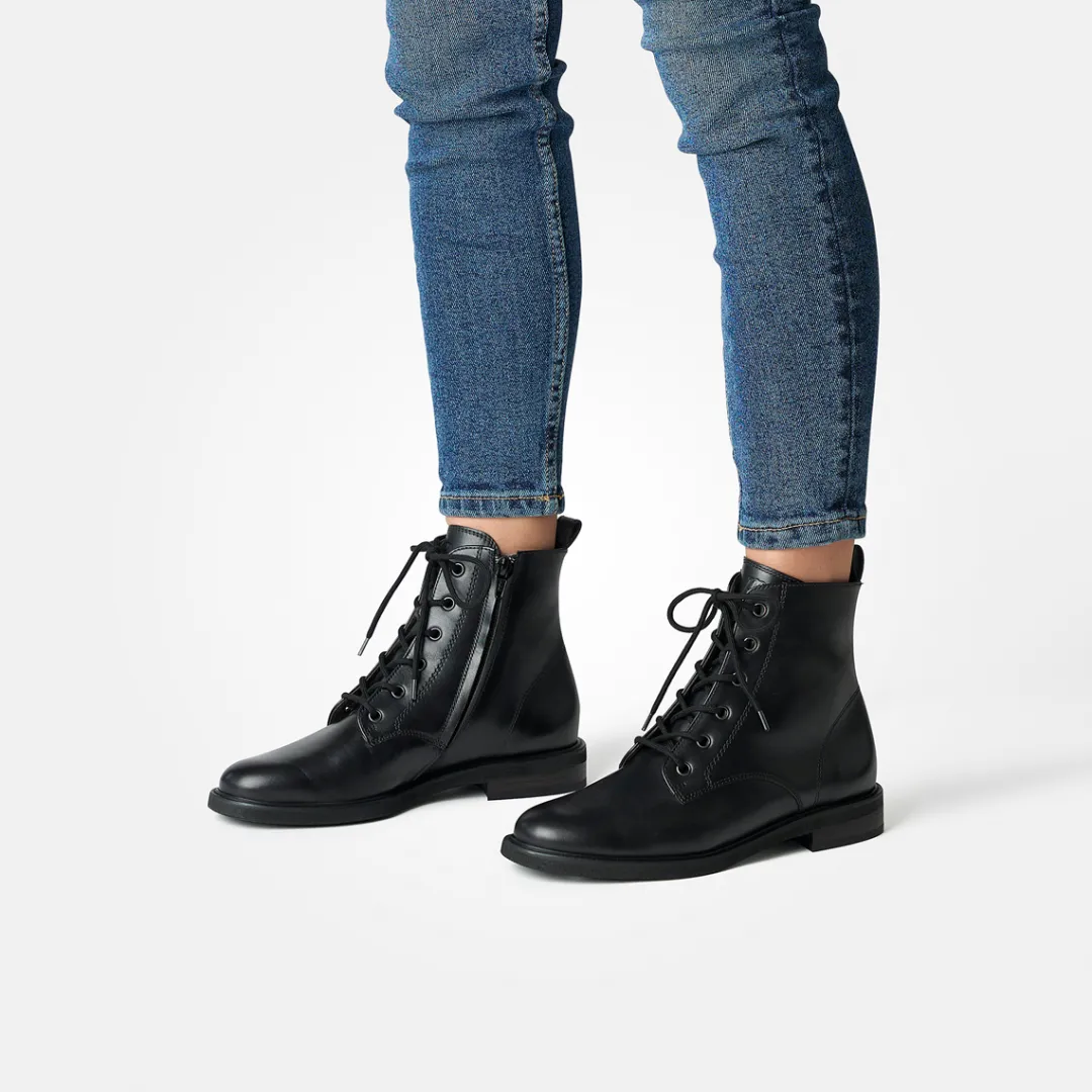 Paul Green Lace-up ankle boot Black Discount
