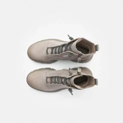 Paul Green Lace-up ankle boot Gray Clearance