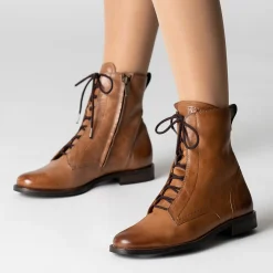 Paul Green Lace-up ankle boot Brown Sale