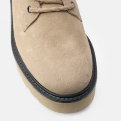 Paul Green Lace-up ankle boot with Gore-Tex Beige