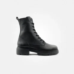 Paul Green Lace-up bootie Black Outlet