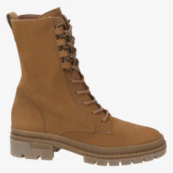 Paul Green Lace-up bootie Brown Discount