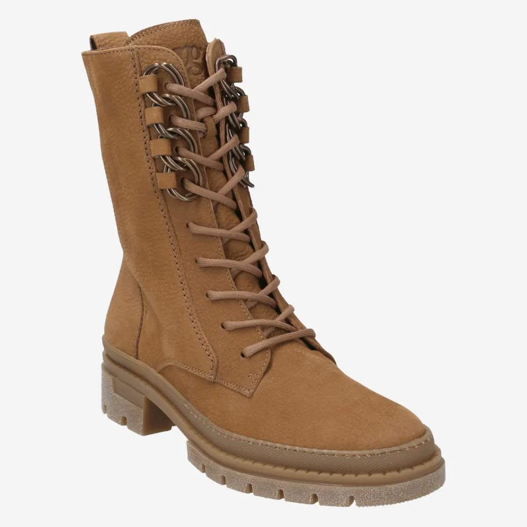 Paul Green Lace-up bootie Brown Discount