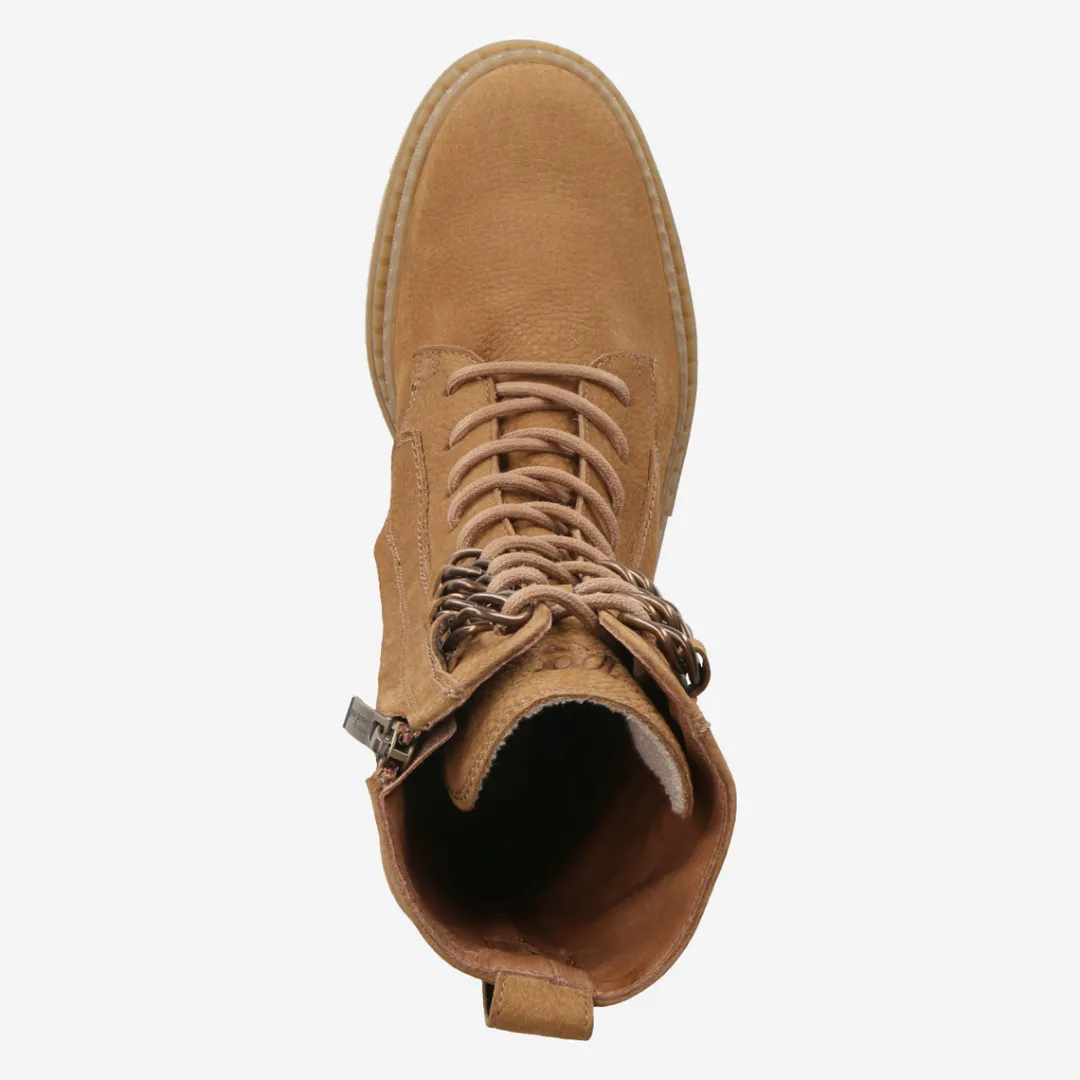 Paul Green Lace-up bootie Brown Discount