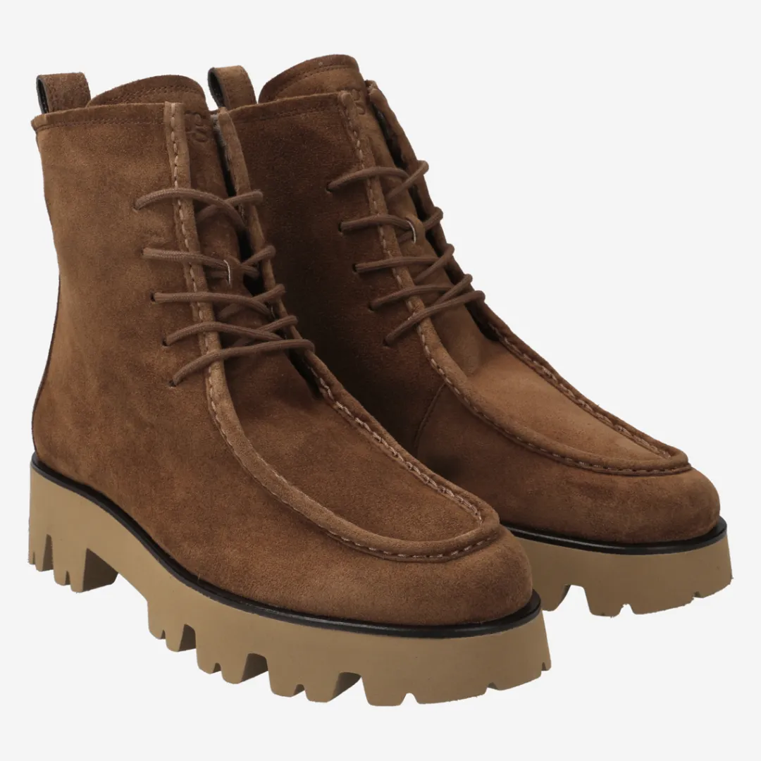 Paul Green Lace-up bootie Brown Outlet