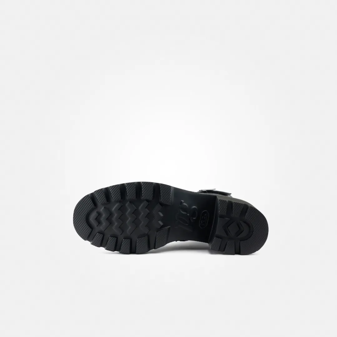 Paul Green Lace-up bootie with warm lining Black Clearance