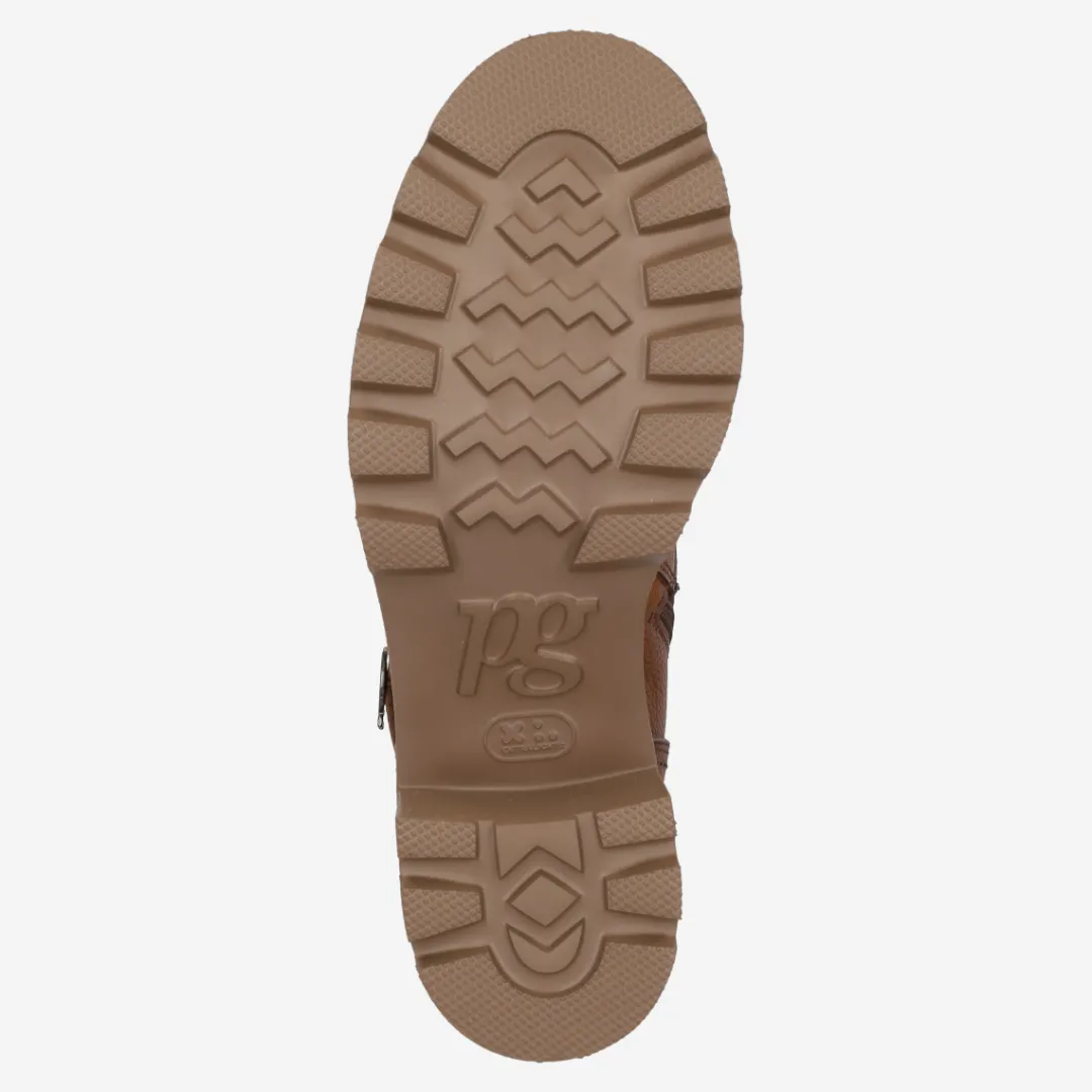 Paul Green Lace-up bootie with warm lining Brown Online