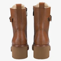 Paul Green Lace-up bootie with warm lining Brown Online