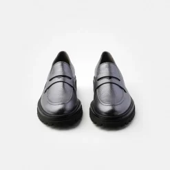 Paul Green Loafer Silver Outlet