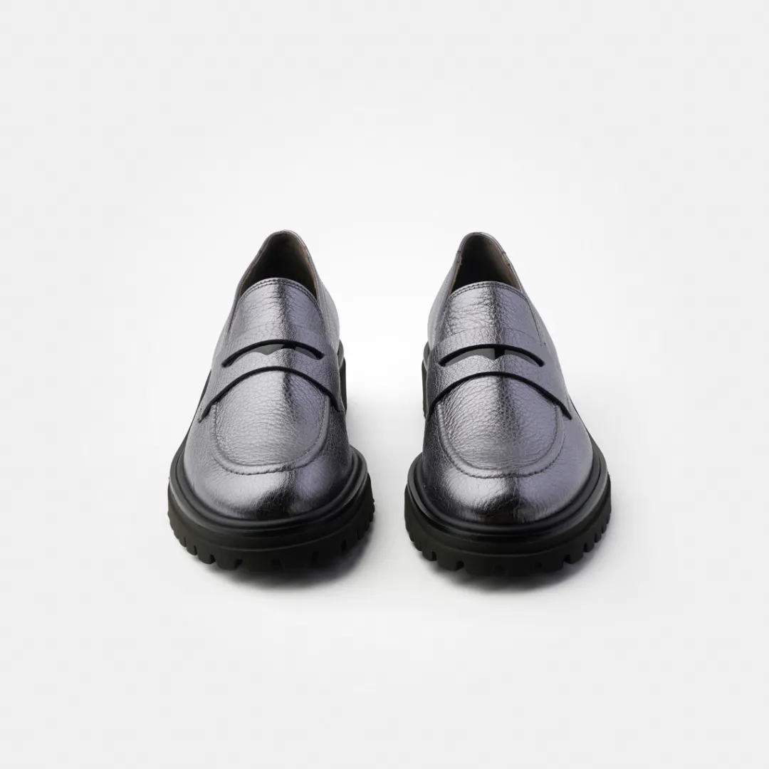 Paul Green Loafer Silver Outlet