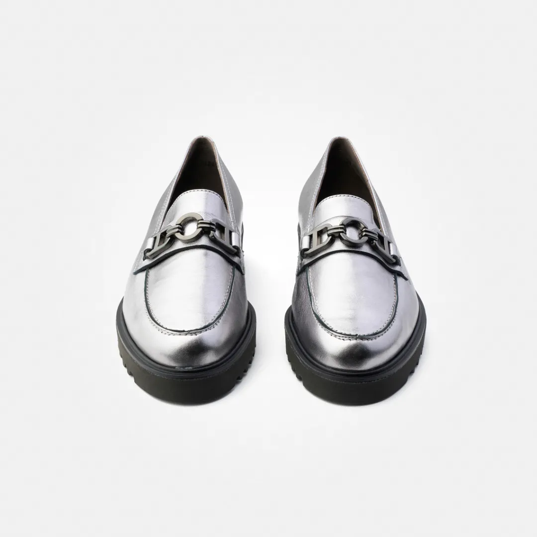 Paul Green Loafer Silver