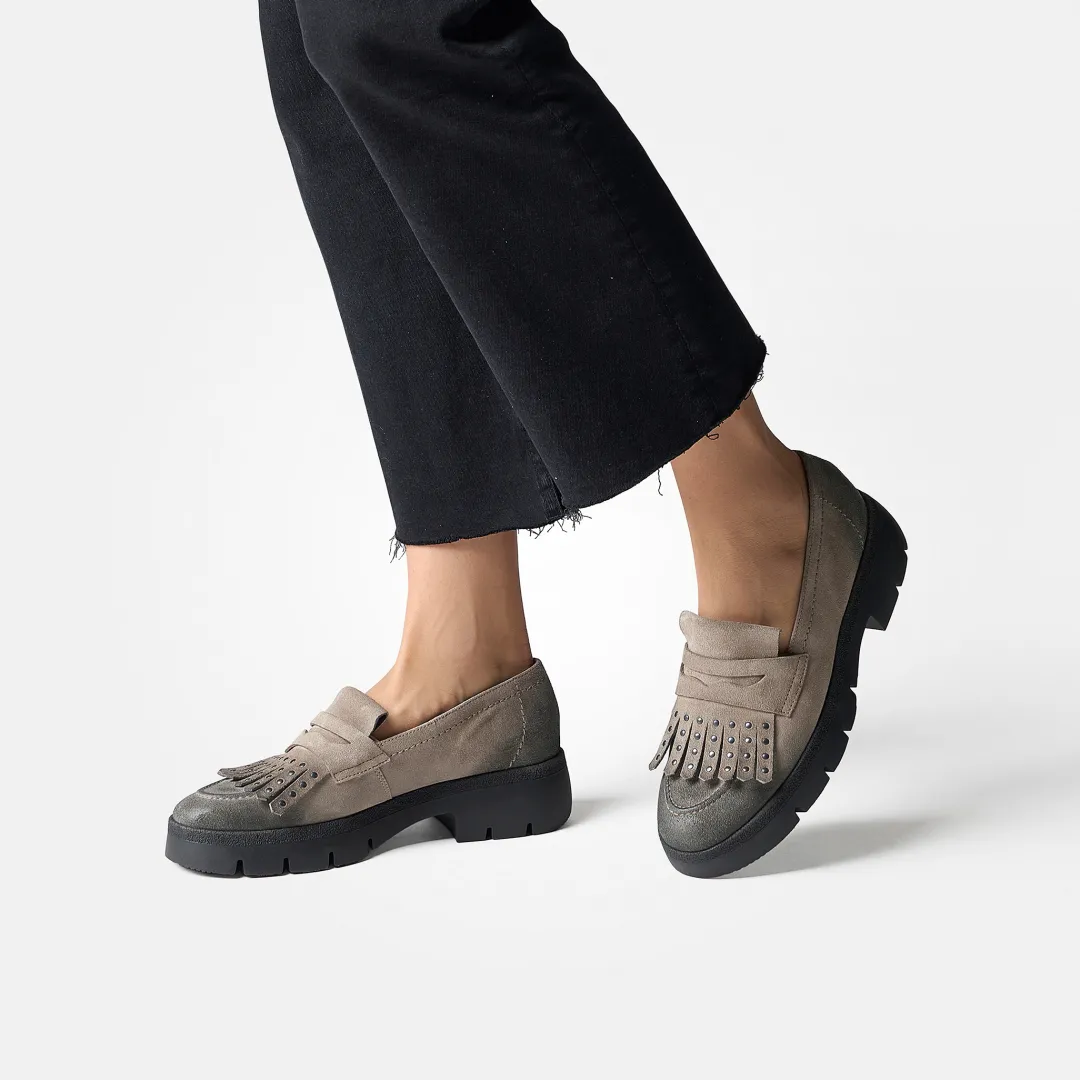Paul Green Loafer Gray Discount