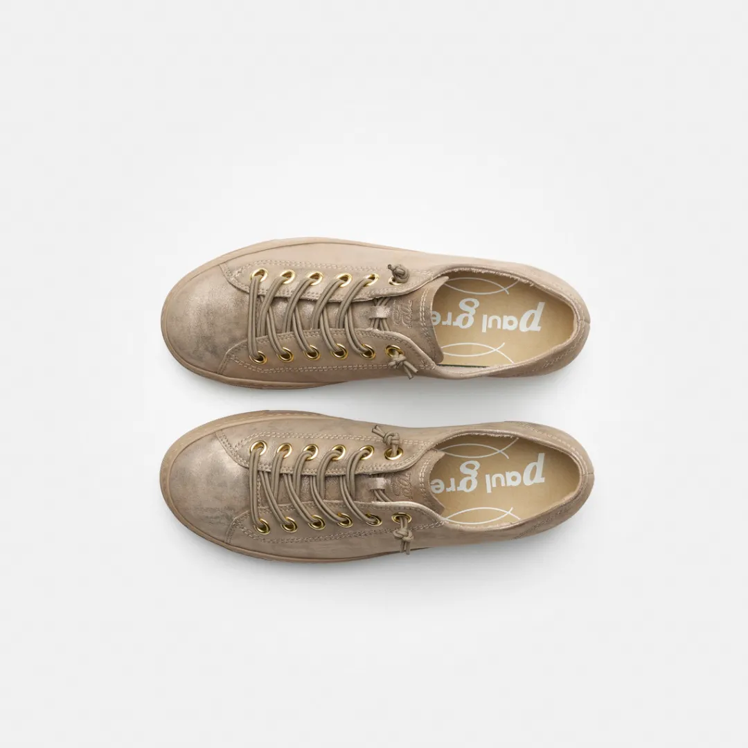 Paul Green Pauls mit RELAX-WEITE und Wechselfußbett Beige, metallic Clearance
