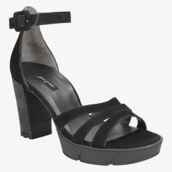 Paul Green Platform sandal Black New