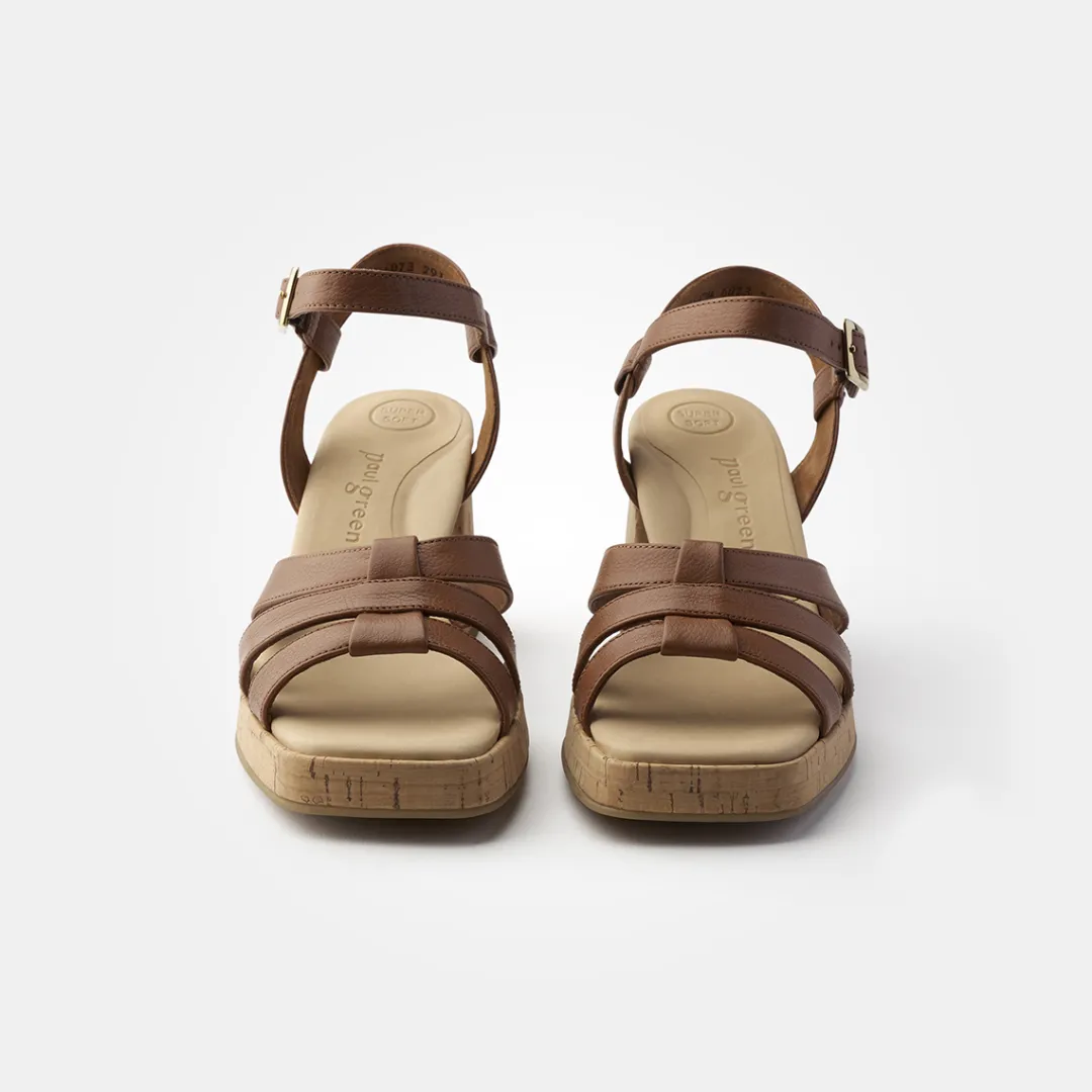 Paul Green Sandal Brown Hot